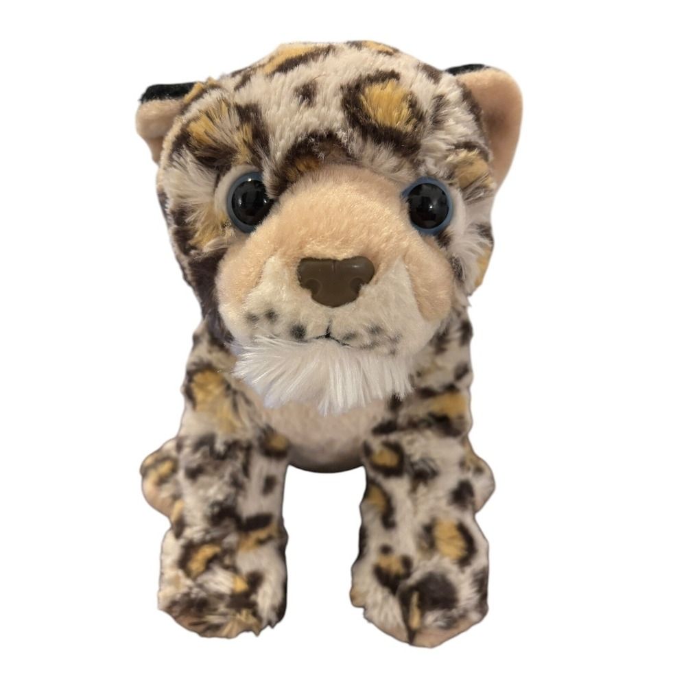 Wild Republic Plush Leopard Cat Kitten Plush‎ 11" Stuffed Toy Stuffed Animal